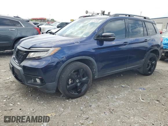 2021 Honda Passport Elite с VIN 5FNYF8H05MB021471, выставлен на аукционе Copart как лот 62143845 с пробегом 62 936 миль миль и Списание • Salvage title. История ставок и продаж доступна на DreamBid. Изображение 1.