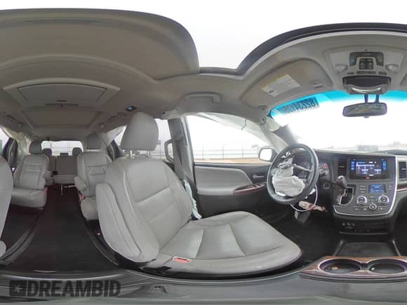 2015 Toyota Sienna Limited Premium with VIN 5TDDK3DC6FS125513, listed as a Copart auction lot 82234105 with 104,482 mi miles and Salvage title. Bid and sale history available at DreamBid. Image 16.