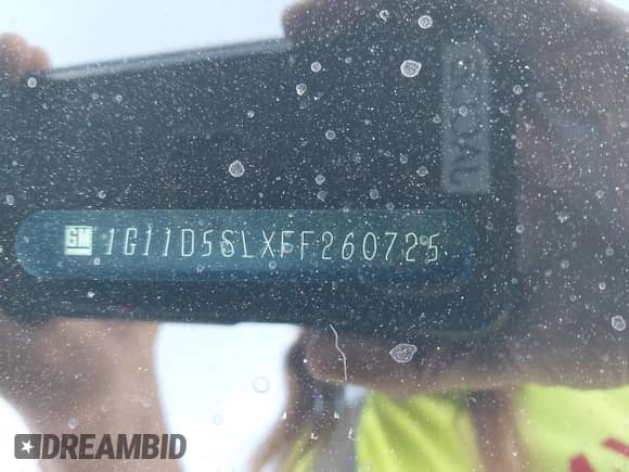 2015 Chevrolet Malibu LT z VIN 1G11D5SLXFF260725, wystawiony jako IAAI lot #43235655 z przebiegiem 217 363 mil mil oraz . Historia ofert i sprzedaży dostępna na DreamBid. Obrazek 9.