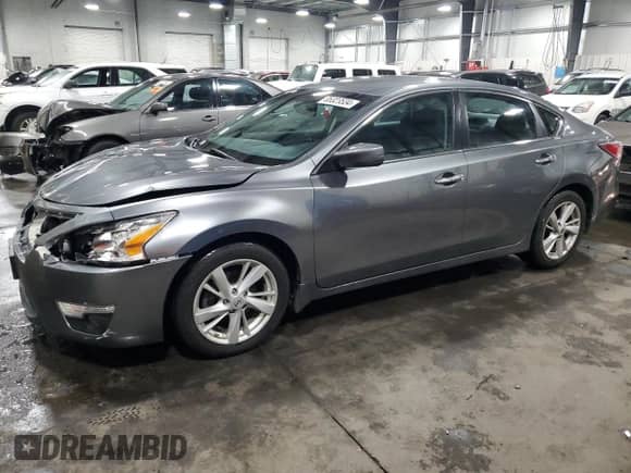 2015 Nissan Altima SV с VIN 1N4AL3AP4FC466441, выставлен на аукционе Copart как лот 85328534 с пробегом 61 041 миль миль и Списание • Salvage title. История ставок и продаж доступна на DreamBid. Изображение 1.