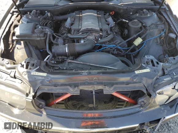 2002 BMW 7 Series 745Li with VIN WBAGN63482DR02390, listed as a Copart auction lot 64513685 with 135,239 mi miles and Salvage title. Bid and sale history available at DreamBid. Image 11.