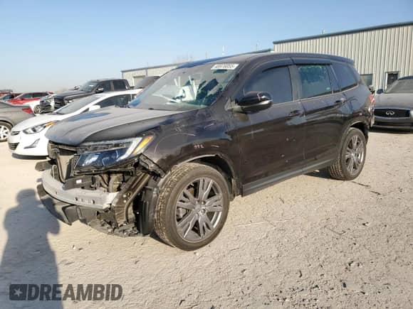 2020 Honda Passport EX-L с VIN 5FNYF7H58LB005687, выставлен на аукционе Copart как лот 48976055 с пробегом 63 015 миль миль и Списание • Salvage title. История ставок и продаж доступна на DreamBid. Изображение 1.