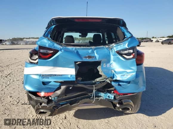 2026 Chevrolet TrailBlazer ACTIV with VIN KL79MSSL3TB022112, listed as a Copart auction lot 82756875 with 317 mi miles and Salvage title. Bid and sale history available at DreamBid. Image 6.