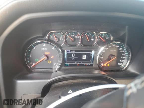 2018 Chevrolet Silverado 1500 LTZ с VIN 3GCUKSECXJG601665, выставлен на аукционе Copart как лот 70763825 с пробегом 41 751 миль миль и Списание • Salvage title. История ставок и продаж доступна на DreamBid. Изображение 9.