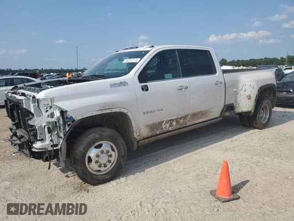 2022 Chevrolet Silverado 3500HD High Country с VIN 1GC4YVEY1NF207054, выставлен на аукционе Copart как лот 66297274 с пробегом Не указан миль и Списание • Salvage title. История ставок и продаж доступна на DreamBid. Изображение 1.