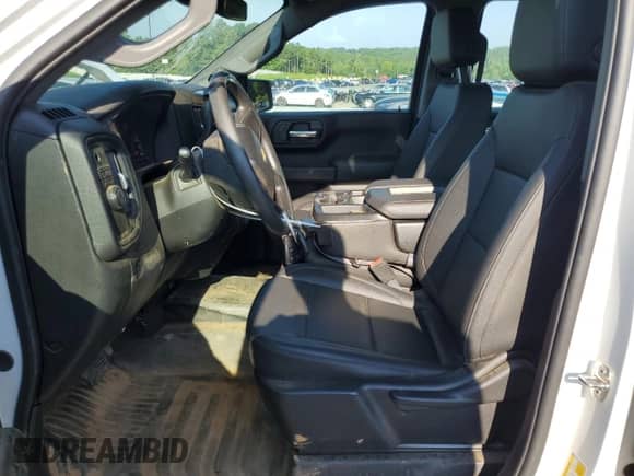 2024 Chevrolet Silverado 1500 Work Truck with VIN 1GCRAAEK6RZ192179, listed as a Copart auction lot 67468335 with 42,555 mi miles and Salvage title. Bid and sale history available at DreamBid. Image 7.