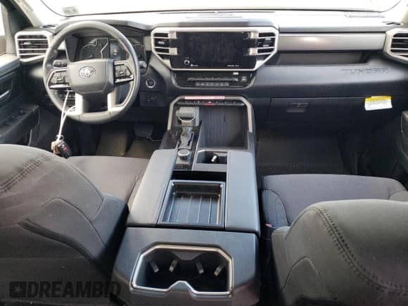 2024 Toyota Tundra SR5 with VIN 5TFLA5EC4RX029161, listed as a Copart auction lot 75593634 with 8,173 mi miles and Salvage title. Bid and sale history available at DreamBid. Image 8.