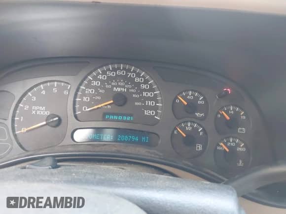 2003 GMC Sierra 1500 SLT with VIN 1GTEK19T33E199331, listed as a IAAI auction lot 42062356 with 280,794 mi miles and . Bid and sale history available at DreamBid. Image 7.