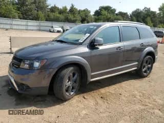 2018 Dodge Journey Crossroad with VIN 3C4PDCGB9JT277293, listed as a Copart auction lot 68467875 with 34,790 mi miles and Salvage title. Bid and sale history available at DreamBid. Image 1.