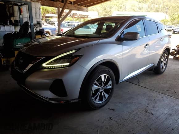 2023 Nissan Murano S with VIN 5N1AZ2AS5PC123366, listed as a Copart auction lot 50879935 with 29,944 mi miles and Clean title. Bid and sale history available at DreamBid. Image 1.