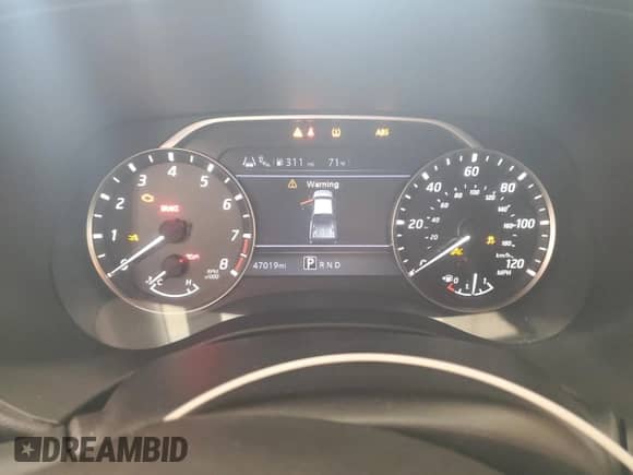 2022 Nissan Frontier S with VIN 1N6ED1FKXNN611024, listed as a Copart auction lot 80066225 with 47,019 mi miles and Salvage title. Bid and sale history available at DreamBid. Image 9.