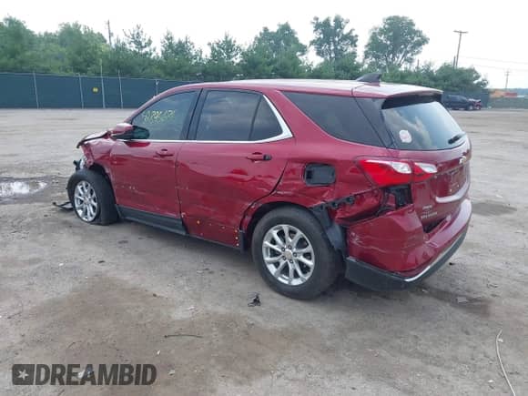 2020 Chevrolet Equinox LT z VIN 2GNAXUEV1L6180975, wystawiony jako IAAI lot #42895685 z przebiegiem 30 320 mil mil oraz . Historia ofert i sprzedaży dostępna na DreamBid. Obrazek 3.
