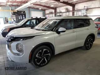 2022 Mitsubishi Outlander SEL with VIN JA4J3VA80NZ065215, listed as a Copart auction lot 82233895 with 38,063 mi miles and Salvage title. Bid and sale history available at DreamBid. Image 1.