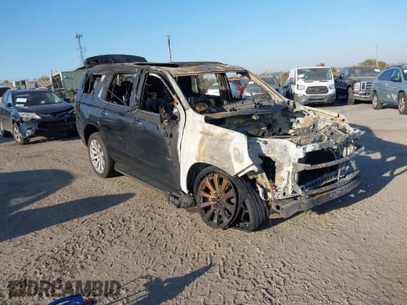 2023 Chevrolet Tahoe Premier с VIN 1GNSKSKD5PR557756, выставлен на аукционе IAAI как лот 40664205 с пробегом Не указан миль и . История ставок и продаж доступна на DreamBid. Изображение 1.