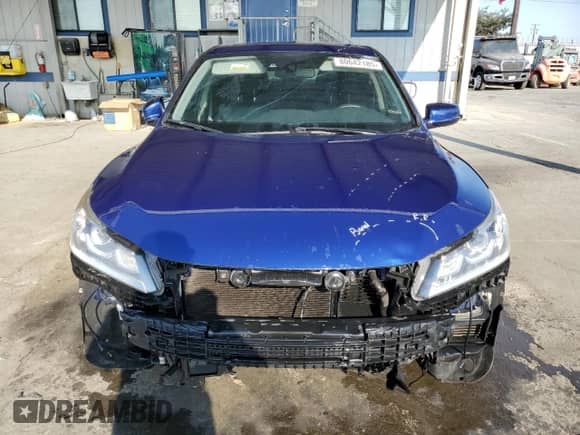 2017 Honda Accord EX-L with VIN JHMCR6F59HC009216, listed as a Copart auction lot 80642185 with 222,694 mi miles and Salvage title. Bid and sale history available at DreamBid. Image 5.