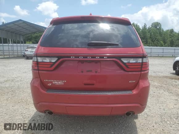 2019 Dodge Durango GT with VIN 1C4RDJDG9KC755836, listed as a Copart auction lot 59621215 with 130,319 mi miles and Salvage title. Bid and sale history available at DreamBid. Image 6.