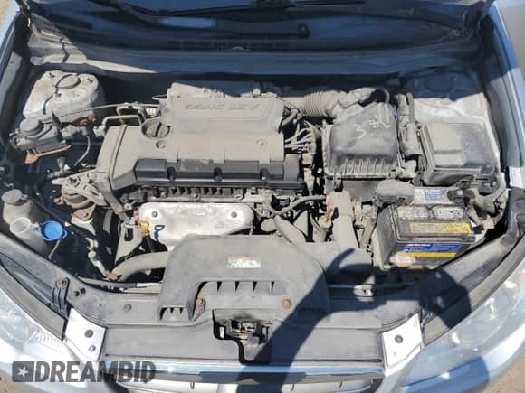 2009 Hyundai Elantra GLS with VIN KMHDU45D29U651706, listed as a Copart auction lot 67080305 with 186,531 mi miles and Salvage title. Bid and sale history available at DreamBid. Image 11.