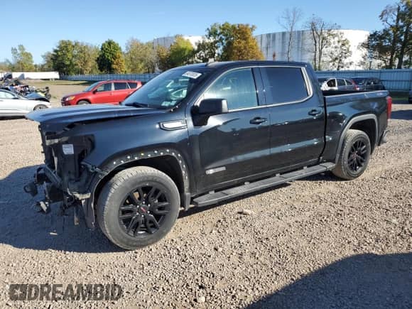 2021 GMC Sierra 1500 Elevation с VIN 3GTU9CED9MG196686, выставлен на аукционе Copart как лот 84870835 с пробегом 80 789 миль миль и Списание • Salvage title. История ставок и продаж доступна на DreamBid. Изображение 1.