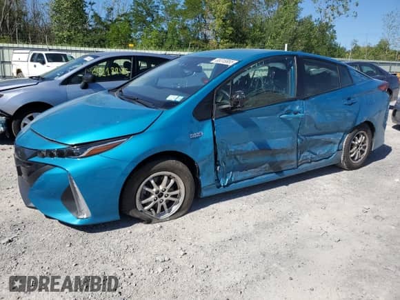 2022 Toyota Prius Limited with VIN JTDKAMFP8N3212720, listed as a Copart auction lot 65315855 with 60,312 mi miles and Non repairable. Bid and sale history available at DreamBid. Image 1.