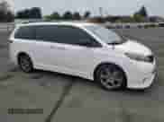 2014 Toyota Sienna SE with VIN 5TDXK3DC2ES520428, listed as a Copart auction lot 82166805 with 161,322 mi miles and Salvage title. Bid and sale history available at DreamBid. Image 4.