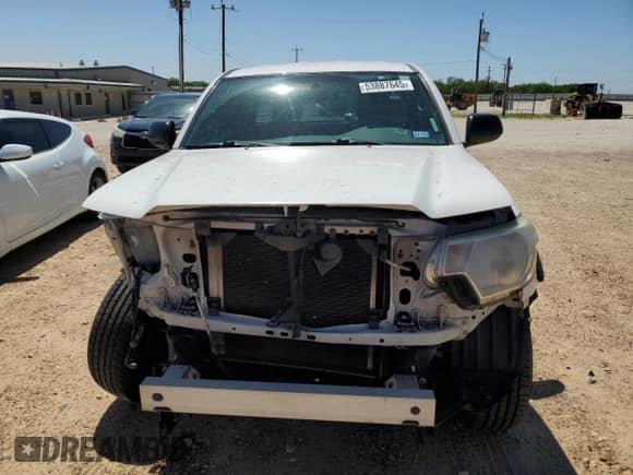 2015 Toyota Tacoma PreRunner with VIN 5TFTX4GN6FX041606, listed as a Copart auction lot 53887645 with 123,454 mi miles and Salvage title. Bid and sale history available at DreamBid. Image 5.