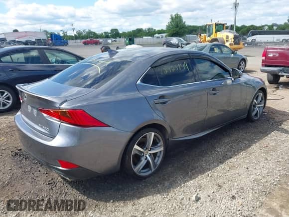 2017 Lexus IS 300 with VIN JTHCM1D20H5022385, listed as a IAAI auction lot 42325849 with 123,743 mi miles and . Bid and sale history available at DreamBid. Image 4.