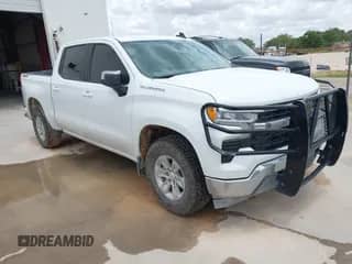 2023 Chevrolet Silverado 1500 LT z VIN 3GCPDDEKXPG273361, wystawiony jako IAAI lot #42614183 z przebiegiem 47 443 mil mil oraz . Historia ofert i sprzedaży dostępna na DreamBid. Obrazek 1.