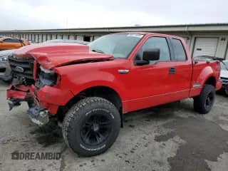 2004 Ford F-150 STX with VIN 1FTRX04W14KD04904, listed as a Copart auction lot 80271454 with 128,674 mi miles and Non repairable. Bid and sale history available at DreamBid. Image 1.