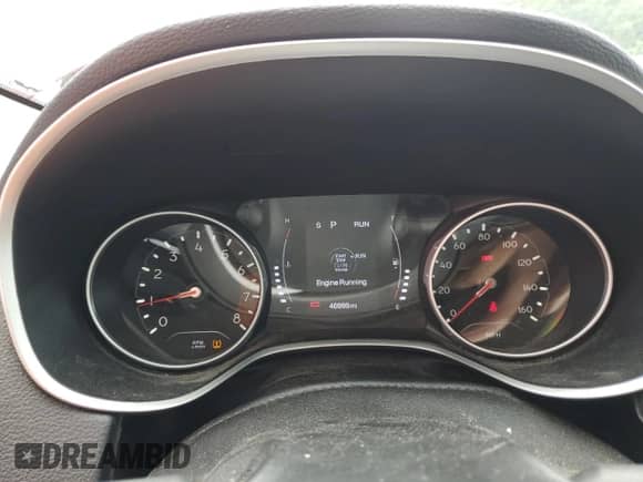 2021 Jeep Compass Latitude with VIN 3C4NJDBB0MT543799, listed as a Copart auction lot 64437985 with 46,999 mi miles and Salvage title. Bid and sale history available at DreamBid. Image 9.