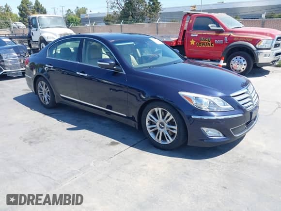 2012 Hyundai Genesis 4.6L с VIN KMHGC4DF9CU167350, выставлен на аукционе IAAI как лот 42581585 с пробегом 65 649 миль миль и . История ставок и продаж доступна на DreamBid. Изображение 1.