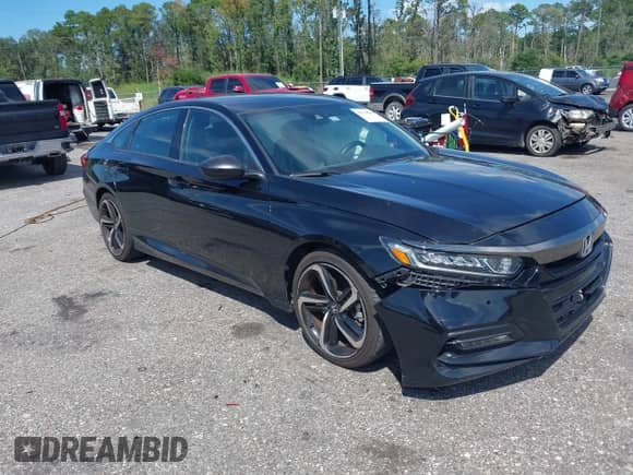 2019 Honda Accord Sport с VIN 1HGCV1F37KA122276, выставлен на аукционе IAAI как лот 43139695 с пробегом 63 860 миль миль и . История ставок и продаж доступна на DreamBid. Изображение 1.