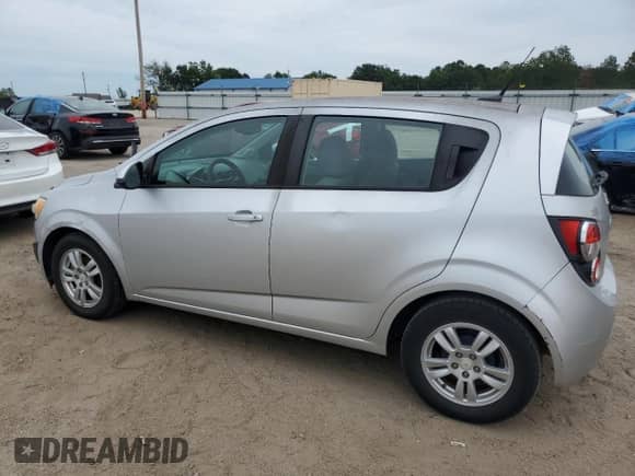 2012 Chevrolet Sonic LS with VIN 1G1JB6SH8C4111471, listed as a Copart auction lot 69838304 with Not provided miles and Salvage title. Bid and sale history available at DreamBid. Image 2.