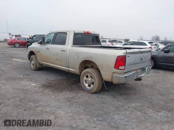 2010 Dodge 2500 TRX with VIN 3D7UT2CL7AG125834, listed as a IAAI auction lot 41487349 with 156,076 mi miles and . Bid and sale history available at DreamBid. Image 3.