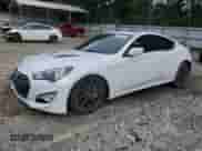 2014 Hyundai Genesis Coupe Ultimate с VIN KMHHU6KJ8EU118146, выставлен на аукционе Copart как лот 61331655 с пробегом 83 614 миль миль и Списание • Salvage title. История ставок и продаж доступна на DreamBid. Изображение 1.