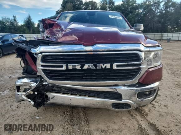 2020 Ram 1500 Lone Star z VIN 1C6RREFT6LN359024, wystawiony jako Copart lot #84204865 z przebiegiem 165 367 mil mil oraz Nie do naprawy • Non repairable. Historia ofert i sprzedaży dostępna na DreamBid. Obrazek 5.