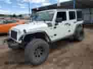 2008 Jeep Wrangler Unlimited Rubicon z VIN 1J8GA69178L531306, wystawiony jako Copart lot #84476765 z przebiegiem 111 979 mil mil oraz Szkoda całkowita • Salvage title. Historia ofert i sprzedaży dostępna na DreamBid. Obrazek 1.