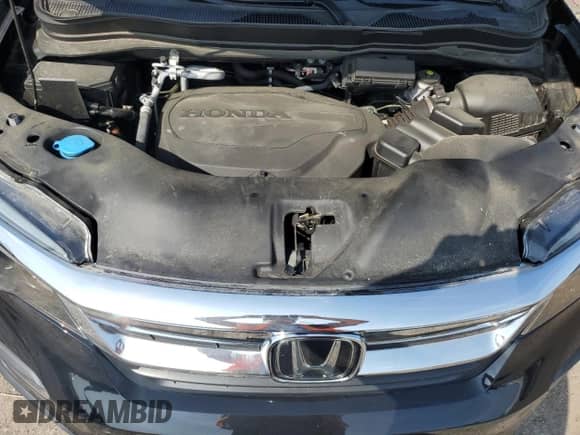 2022 Honda Pilot EX-L with VIN 5FNYF6H5XNB018289, listed as a Copart auction lot 81618255 with 46,615 mi miles and Salvage title. Bid and sale history available at DreamBid. Image 12.