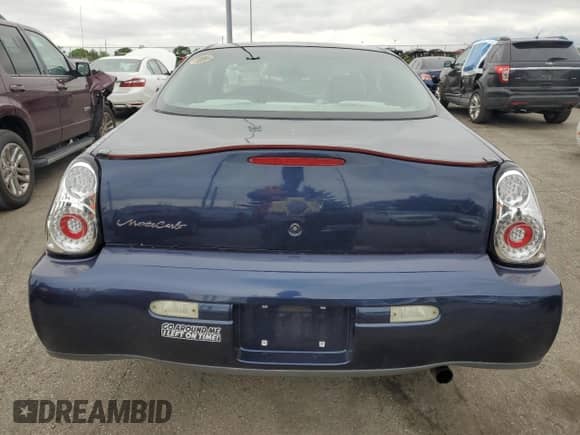 2002 Chevrolet Monte Carlo LS с VIN 2G1WW12E529159735, выставлен на аукционе Copart как лот 57631345 с пробегом 107 049 миль миль и Списание • Salvage title. История ставок и продаж доступна на DreamBid. Изображение 6.