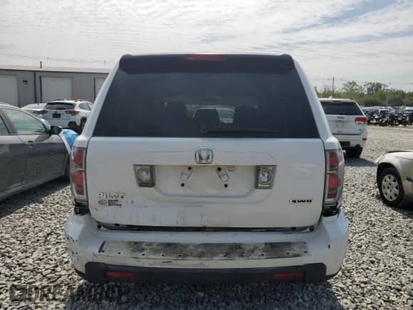 2006 Honda Pilot LX с VIN 2HKYF18176H534578, выставлен на аукционе Copart как лот 67836515 с пробегом 250 881 миль миль и Чистый • Clean title. История ставок и продаж доступна на DreamBid. Изображение 6.