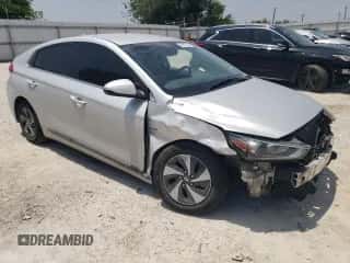 2018 Hyundai Ioniq SEL с VIN KMHC75LCXJU103251, выставлен на аукционе Copart как лот 55672374 с пробегом 62 676 миль миль и Списание • Salvage title. История ставок и продаж доступна на DreamBid. Изображение 4.