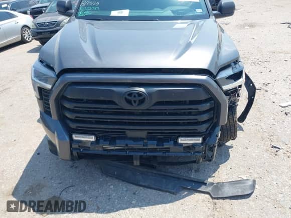 2025 Toyota Tundra SR with VIN 5TFLA5AB2SX048486, listed as a IAAI auction lot 43037169 with 4,902 mi miles and . Bid and sale history available at DreamBid. Image 12.