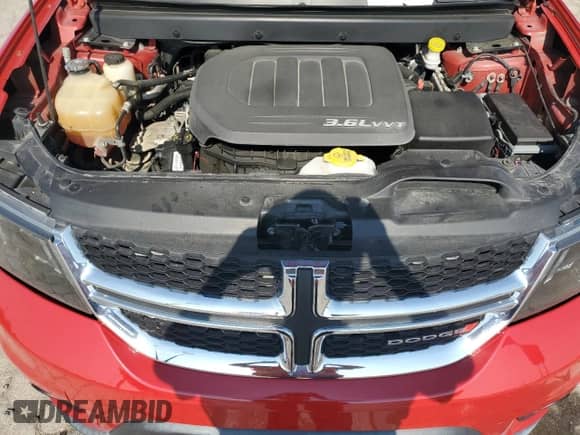 2017 Dodge Journey GT with VIN 3C4PDCEG8HT619700, listed as a Copart auction lot 65761885 with 102,929 mi miles and Salvage title. Bid and sale history available at DreamBid. Image 12.