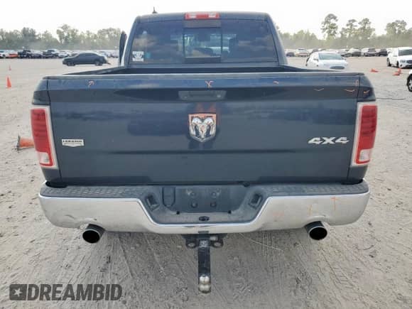 2013 Ram 1500 Laramie with VIN 1C6RR7NT5DS543015, listed as a Copart auction lot 81440855 with 184,467 mi miles and Salvage title. Bid and sale history available at DreamBid. Image 6.
