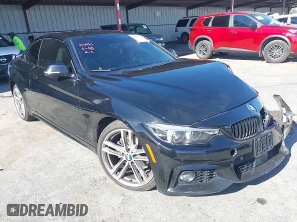 2018 BMW 4 Series 430i with VIN WBA4Z1C56JEC73629, listed as a IAAI auction lot 42539433 with 60,025 mi miles and . Bid and sale history available at DreamBid. Image 1.
