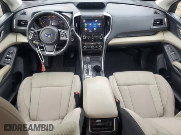 2021 Subaru Ascent Premium with VIN 4S4WMAHD2M3411427, listed as a Copart auction lot 63858215 with 68,720 mi miles and Salvage title. Bid and sale history available at DreamBid. Image 8.