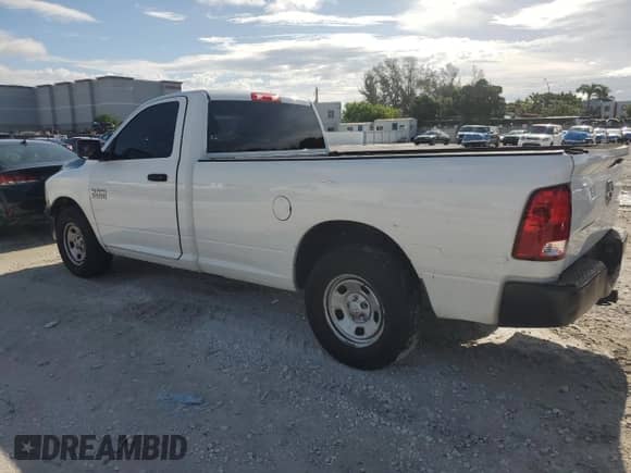 2013 Ram 1500 Tradesman with VIN 3C6JR6DG1DG576497, listed as a Copart auction lot 62755035 with 122,499 mi miles and Clean title. Bid and sale history available at DreamBid. Image 2.