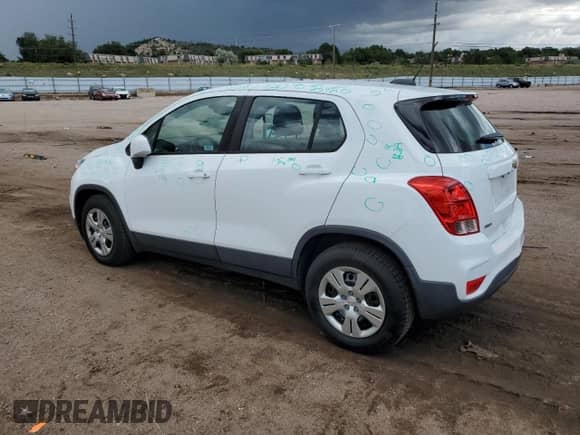 2017 Chevrolet Trax LS с VIN KL7CJKSB1HB062962, выставлен на аукционе Copart как лот 70706275 с пробегом 80 849 миль миль и Чистый • Clean title. История ставок и продаж доступна на DreamBid. Изображение 2.