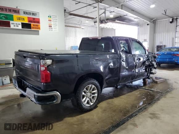 2023 Chevrolet Silverado 1500 LT with VIN 1GCRDDED8PZ250199, listed as a Copart auction lot 66162265 with Not provided miles and Salvage title. Bid and sale history available at DreamBid. Image 3.