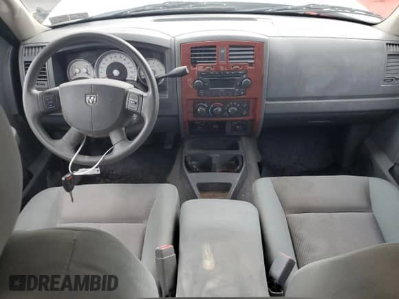 2005 Dodge Dakota SLT with VIN 1D7HW42K75S199007, listed as a Copart auction lot 62878585 with Not provided miles and Salvage title. Bid and sale history available at DreamBid. Image 8.