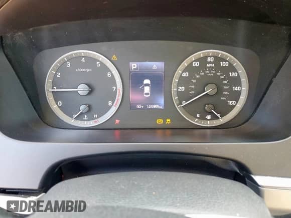 2015 Hyundai Sonata Sport с VIN 5NPE34AF2FH251749, выставлен на аукционе Copart как лот 70227385 с пробегом 149 365 миль миль и Списание • Salvage title. История ставок и продаж доступна на DreamBid. Изображение 9.